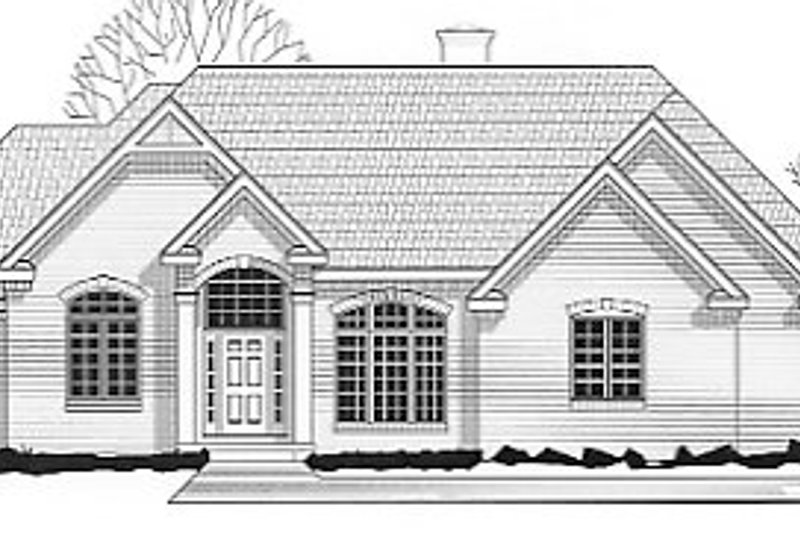 Traditional Style House Plan - 4 Beds 4.5 Baths 3605 Sq/Ft Plan #67-375