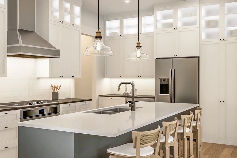 Dream House Plan - Interior - Kitchen 1 for Farmhouse House Plan #430-336 - 3 bed, 2.5 bath