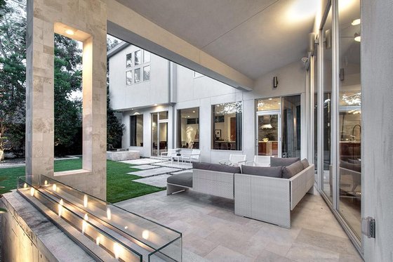 Exterior - Outdoor Living for Modern House Plan #449-13 - 4 bed, 4.5 bath