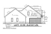 European Style House Plan - 3 Beds 2 Baths 2359 Sq/Ft Plan #20-2283 