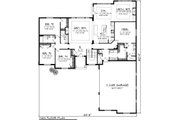 Ranch Style House Plan - 4 Beds 2.5 Baths 2614 Sq/Ft Plan #70-1123 