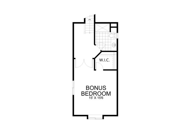 Home Plan - Floor Plan - Upper Floor for European House Plan #112-227 - 5 bed, 5.5 bath