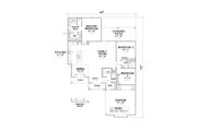 Farmhouse Style House Plan - 3 Beds 2.5 Baths 1875 Sq/Ft Plan #472-442 