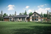 Craftsman Style House Plan - 4 Beds 2 Baths 3259 Sq/Ft Plan #124-1202 