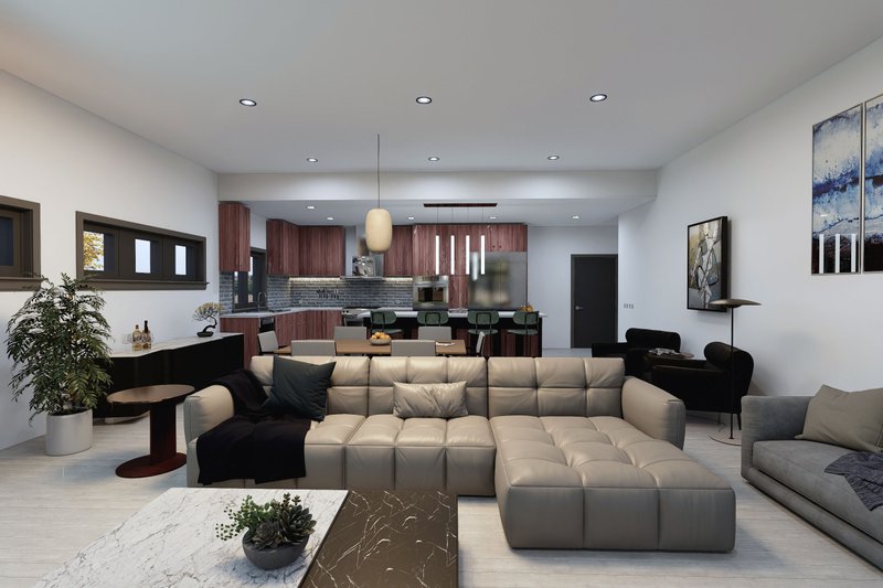 Dream House Plan - Interior - Family Room for Country House Plan #1101-7 - 3 bed, 3.5 bath