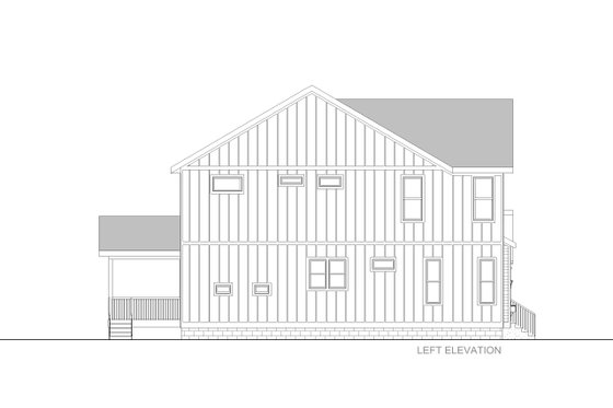 Exterior - Other Elevation for Farmhouse House Plan #1085-9 - 4 bed, 3 bath