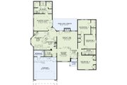 Traditional Style House Plan - 4 Beds 2 Baths 2070 Sq/Ft Plan #17-2303 Floor 