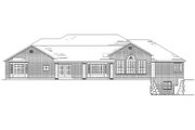 Traditional Style House Plan - 5 Beds 3.5 Baths 3027 Sq/Ft Plan #5-167 