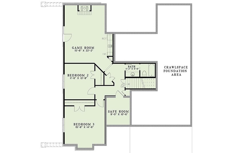 Architectural House Design - Floor Plan - Upper Floor for European House Plan #17-2479 - 4 bed, 2.5 bath