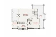 Craftsman Style House Plan - 3 Beds 2.5 Baths 2572 Sq/Ft Plan #461-15 
