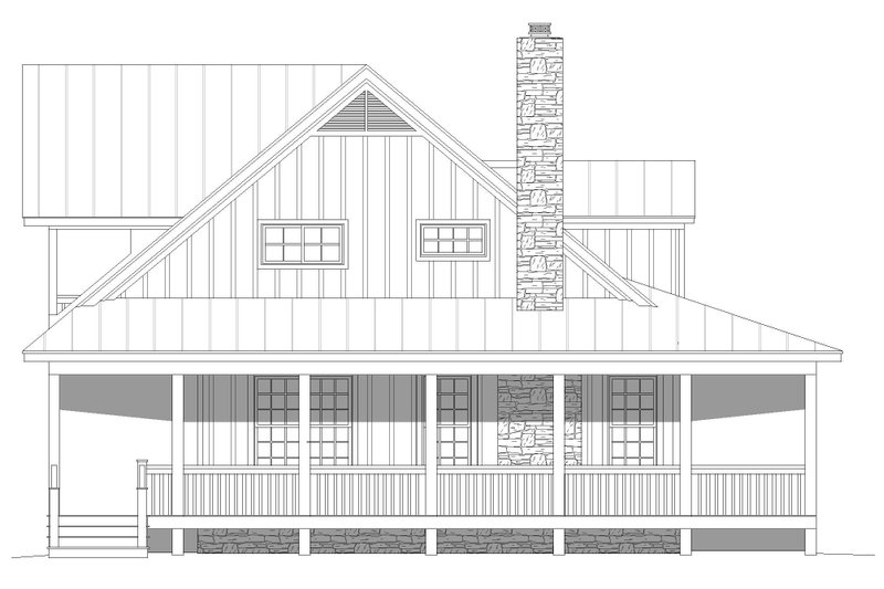 Home Plan - Exterior - Other Elevation for Country House Plan #932-168 - 3 bed, 3 bath