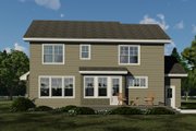 Traditional Style House Plan - 3 Beds 2.5 Baths 2167 Sq/Ft Plan #51-1201 