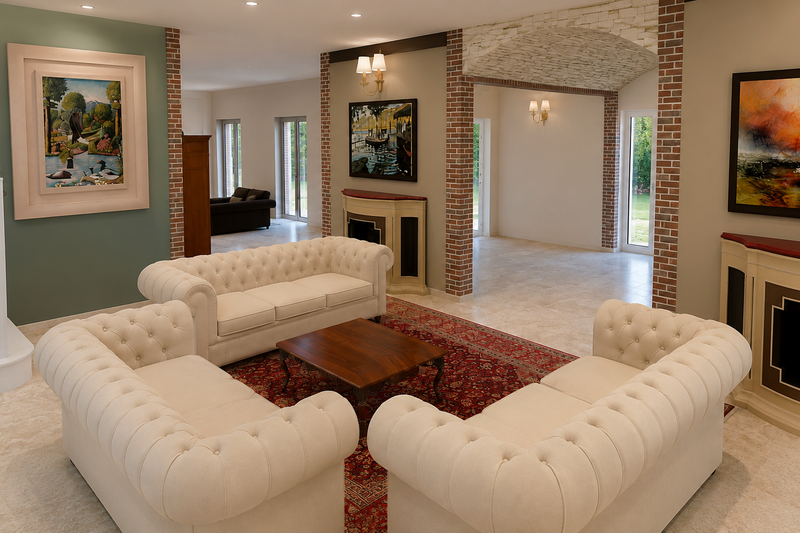 House Design - Interior - Other for European House Plan #542-9 - 5 bed, 7.5 bath