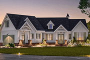 Craftsman Style House Plan - 3 Beds 2.5 Baths 2619 Sq/Ft Plan #119-457 