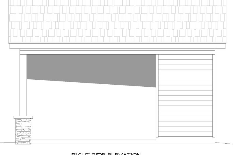 Dream House Plan - Exterior - Other Elevation 1 for Traditional House Plan #932-692, 1 bath