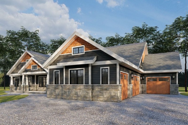 Dream House Plan - Exterior - Other Elevation for Traditional House Plan #932-530 - 4 bed, 3.5 bath
