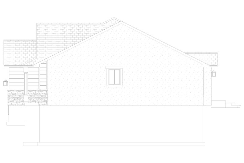 House Plan Design - Exterior - Other Elevation for Craftsman House Plan #1060-198 - 3 bed, 2 bath