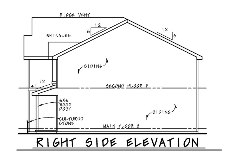 Farmhouse Style House Plan - 3 Beds 2.5 Baths 3067 Sq/Ft Plan #20-2528 ...