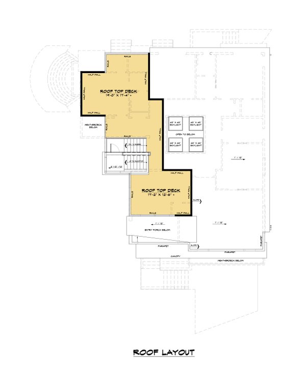 Contemporary Floor Plan - Other Floor Plan #1066-133