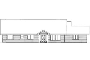 Ranch Exterior - Front Elevation Plan #117-780