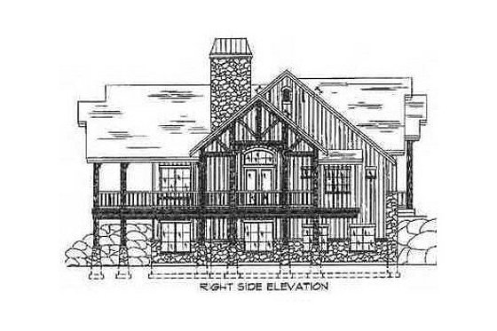 Exterior - Other Elevation for Craftsman House Plan #5-147 - 3 bed, 3.5 bath