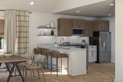 Barndominium Style House Plan - 3 Beds 3 Baths 1278 Sq/Ft Plan #455-345 