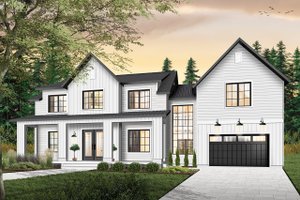 Farmhouse Exterior - Front Elevation Plan #23-2688