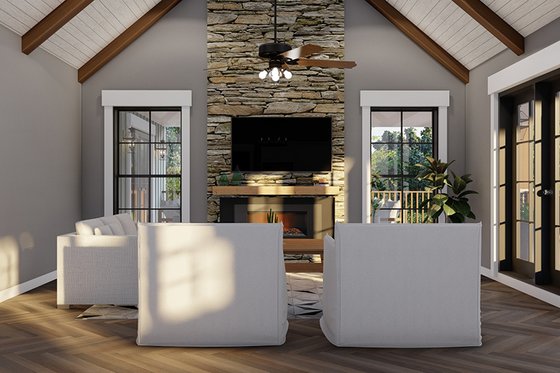 Interior - Other 3 for Craftsman House Plan #923-305 - 2 bed, 2 bath