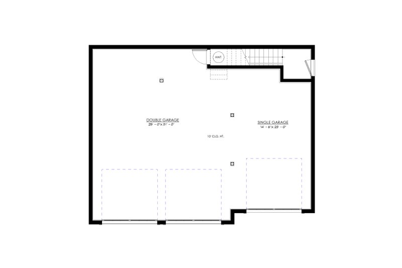 Home Plan - Floor Plan - Main Floor for Farmhouse House Plan #1114-49 - 2 bed, 1 bath