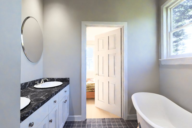 Dream House Plan - Interior - Master Bathroom 2 for Modern House Plan #513-2477 - 3 bed, 3 bath