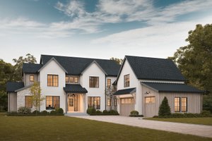Contemporary Exterior - Front Elevation Plan #1114-5