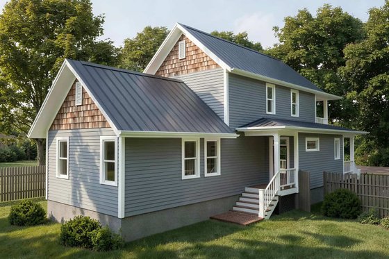 Exterior - Other Elevation for Craftsman House Plan #79-303 - 3 bed, 2.5 bath