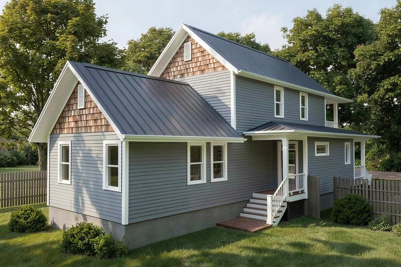 Dream House Plan - Exterior - Other Elevation for Craftsman House Plan #79-303 - 3 bed, 2.5 bath