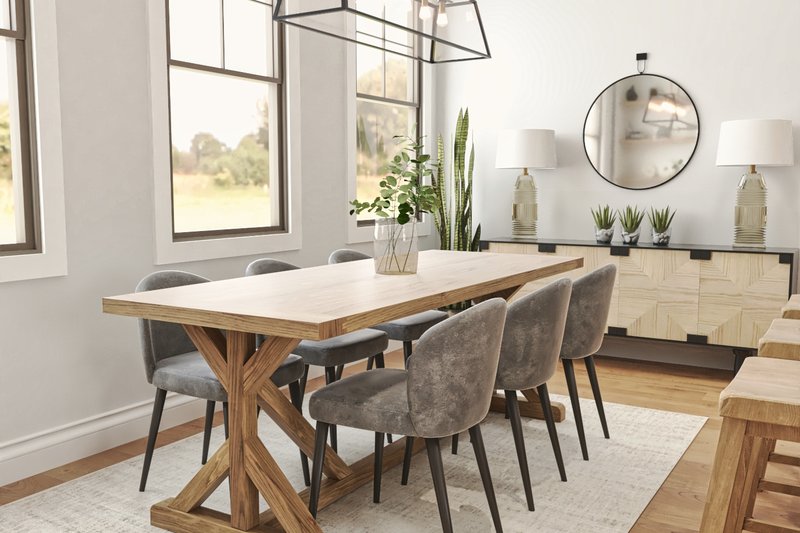 Home Plan - Interior - Dining Room for Farmhouse House Plan #119-455 - 1 bed, 1 bath