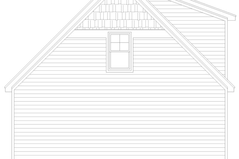 Dream House Plan - Exterior - Rear Elevation for Southern House Plan #932-1291 - 1 bed, 1 bath