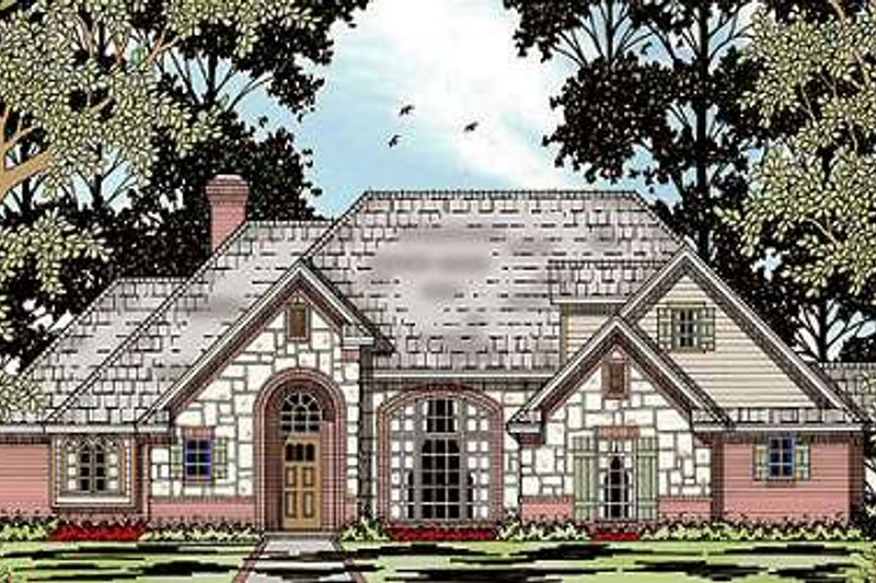 Traditional Style House Plan - 4 Beds 2 Baths 2472 Sq/Ft Plan #42-264