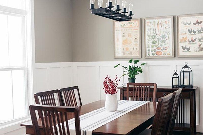 Home Plan - Interior - Dining Room for Country House Plan #17-2148 - 4 bed, 3.5 bath