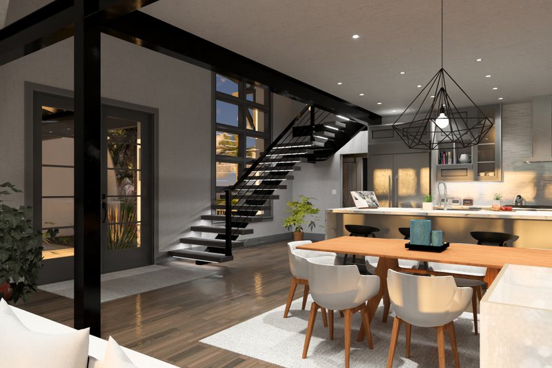 House Design - Interior - Entry for Barndominium House Plan #120-283 - 3 bed, 2 bath
