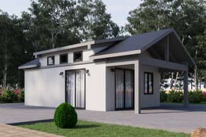 Farmhouse Exterior - Front Elevation Plan #1106-37
