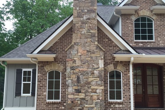 Exterior - Front Elevation 5 for Craftsman House Plan #437-64 - 4 bed, 4 bath