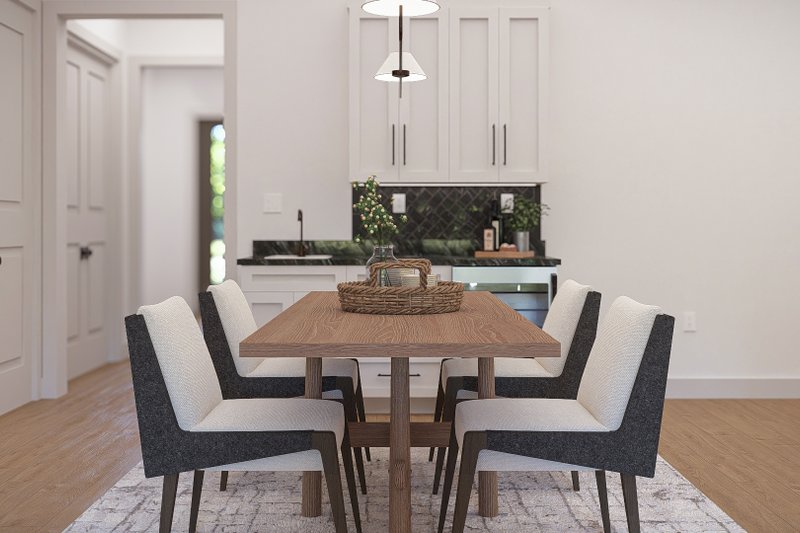 Home Plan - Interior - Dining Room for Farmhouse House Plan #455-773 - 4 bed, 4 bath