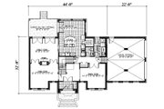 European Style House Plan - 3 Beds 2.5 Baths 2783 Sq/Ft Plan #138-337 