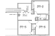 Traditional Style House Plan - 4 Beds 4 Baths 3418 Sq/Ft Plan #117-224 