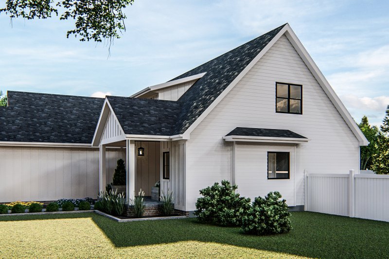 House Plan Design - Exterior - Other Elevation 1 for Farmhouse House Plan #455-217 - 3 bed, 2.5 bath