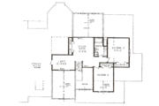 Tudor Style House Plan - 4 Beds 3 Baths 3146 Sq/Ft Plan #421-116 