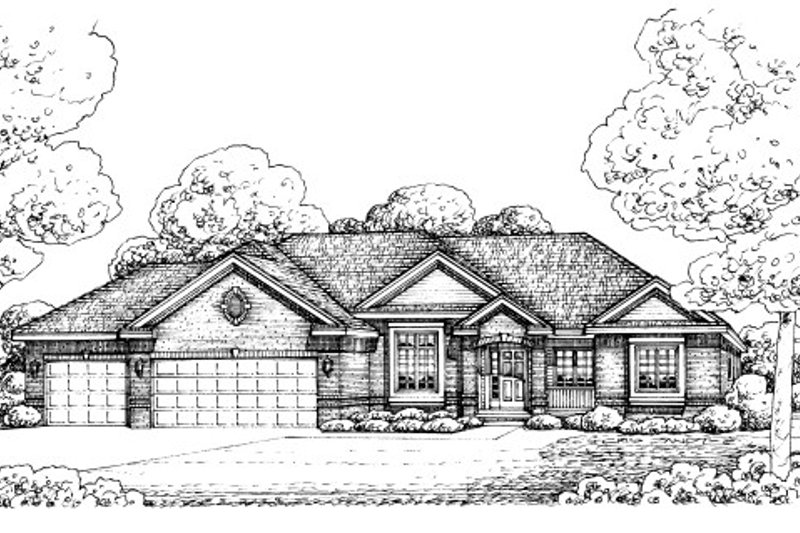 Traditional Style House Plan 2 Beds 3 Baths 2393 Sqft Plan 20 2049