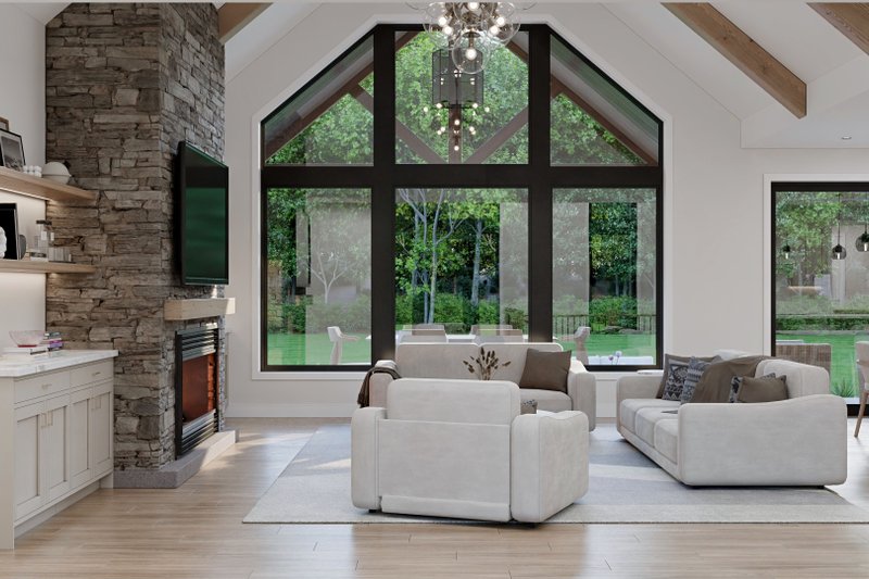 Dream House Plan - Interior - Family Room for Country House Plan #1089-69 - 3 bed, 2.5 bath