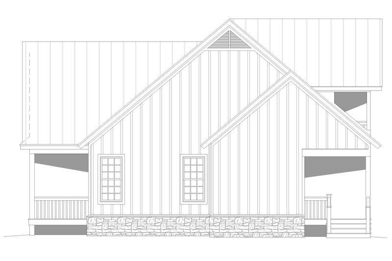 Dream House Plan - Exterior - Other Elevation 1 for Traditional House Plan #932-437 - 3 bed, 3 bath