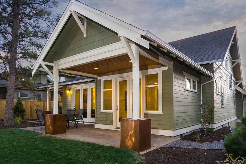 Architectural House Design - Exterior - Other Elevation for Craftsman House Plan #895-44 - 4 bed, 3 bath