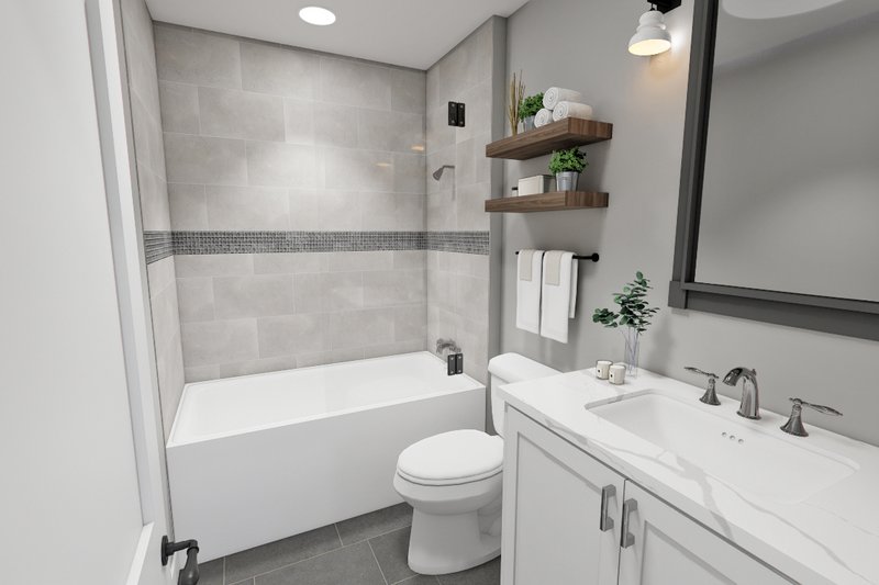 Dream House Plan - Interior - Bathroom for Craftsman House Plan #51-1289 - 3 bed, 3.5 bath